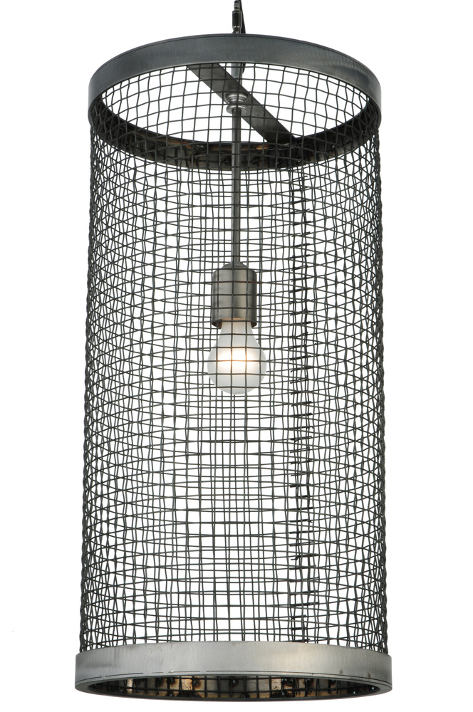 12&#34;W Cilindro Cage Pendant