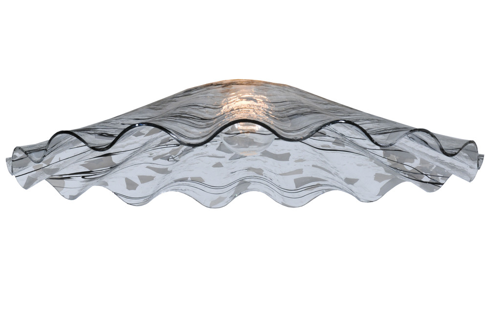 18&#34;W Metro Branches Scalloped Shade