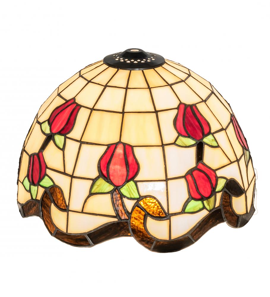 12&#34; Wide Roseborder Shade