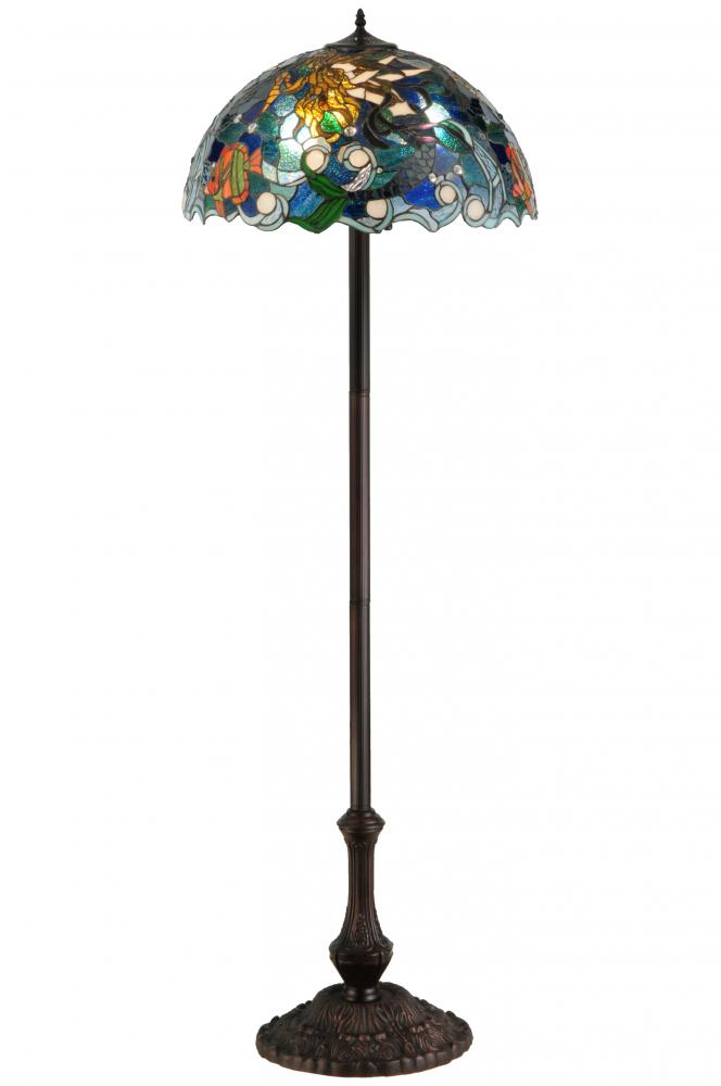 61.5&#34;H Mermaid of the Sea Floor Lamp