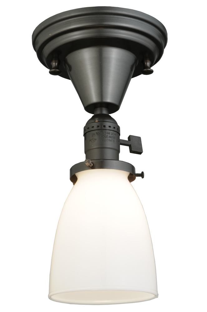 5.25&#34;W Revival Chelsea Paddle Socket Flushmount