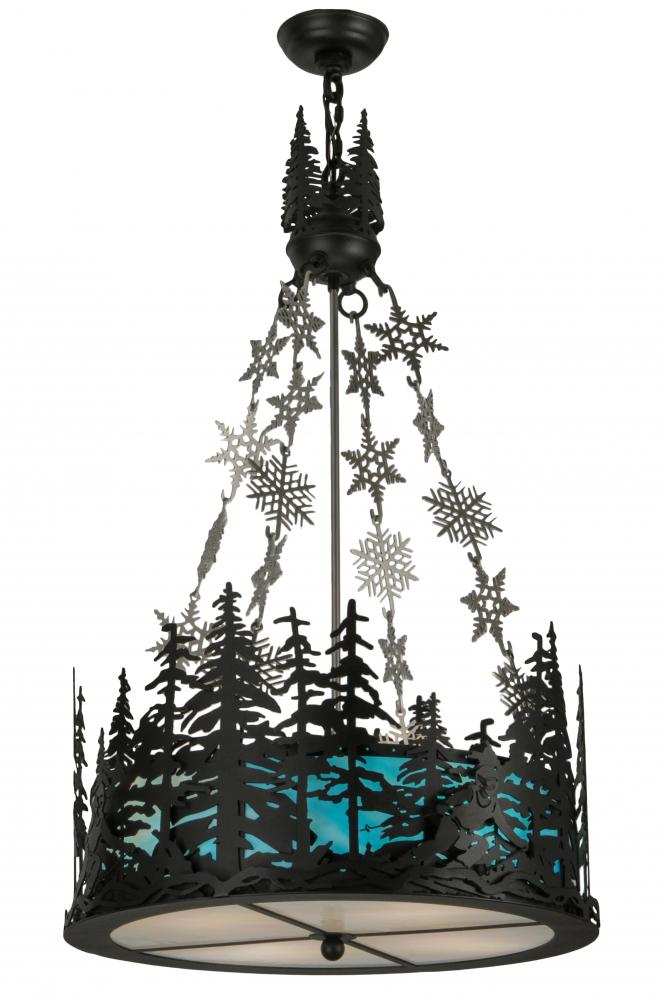 22&#34;W Alpine Inverted Pendant