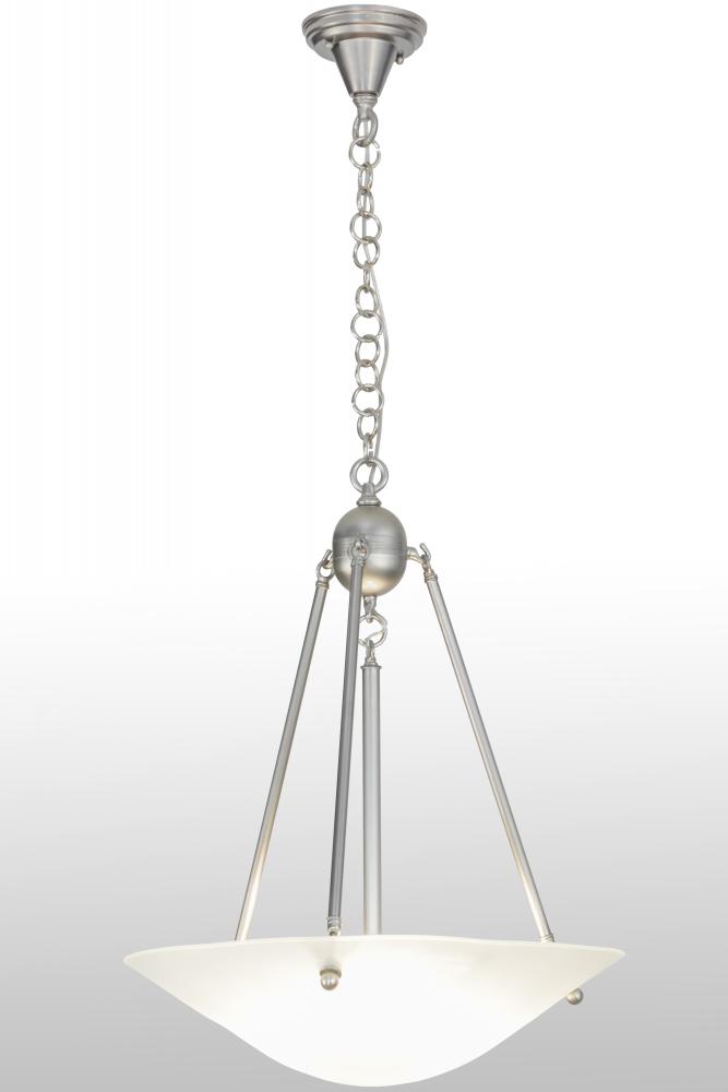 20&#34;W Revival Frosted Deco Ball Inverted Pendant