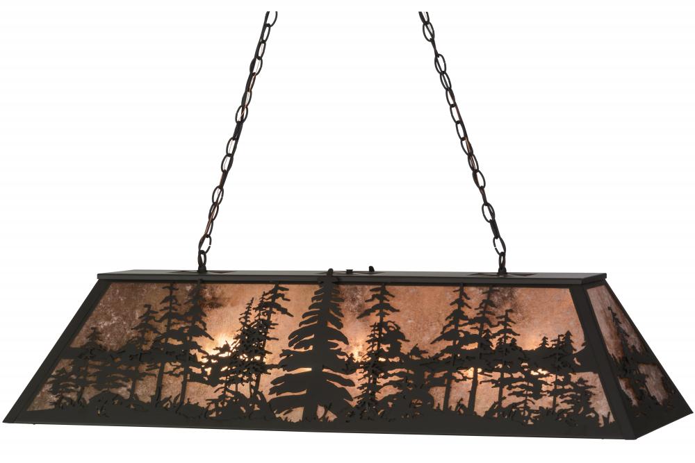 48&#34;L Tall Pines Oblong Pendant
