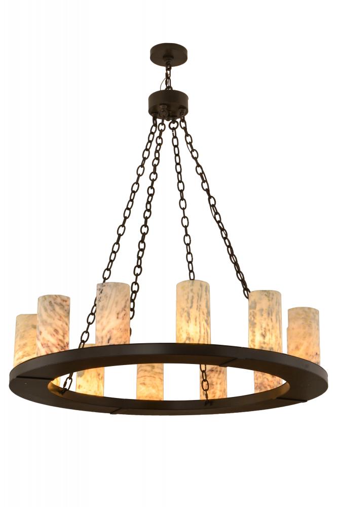 42&#34; Wide Loxley Jadestone 12 Light Chandelier