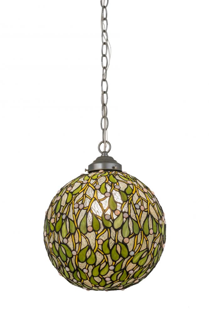 12&#34;W Mistletoe Ball Pendant