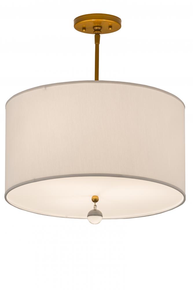 18&#34;W Cilindro Textrene Pendant