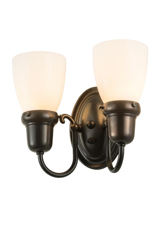 10&#34;W Revival Goblet 2 LT Wall Sconce