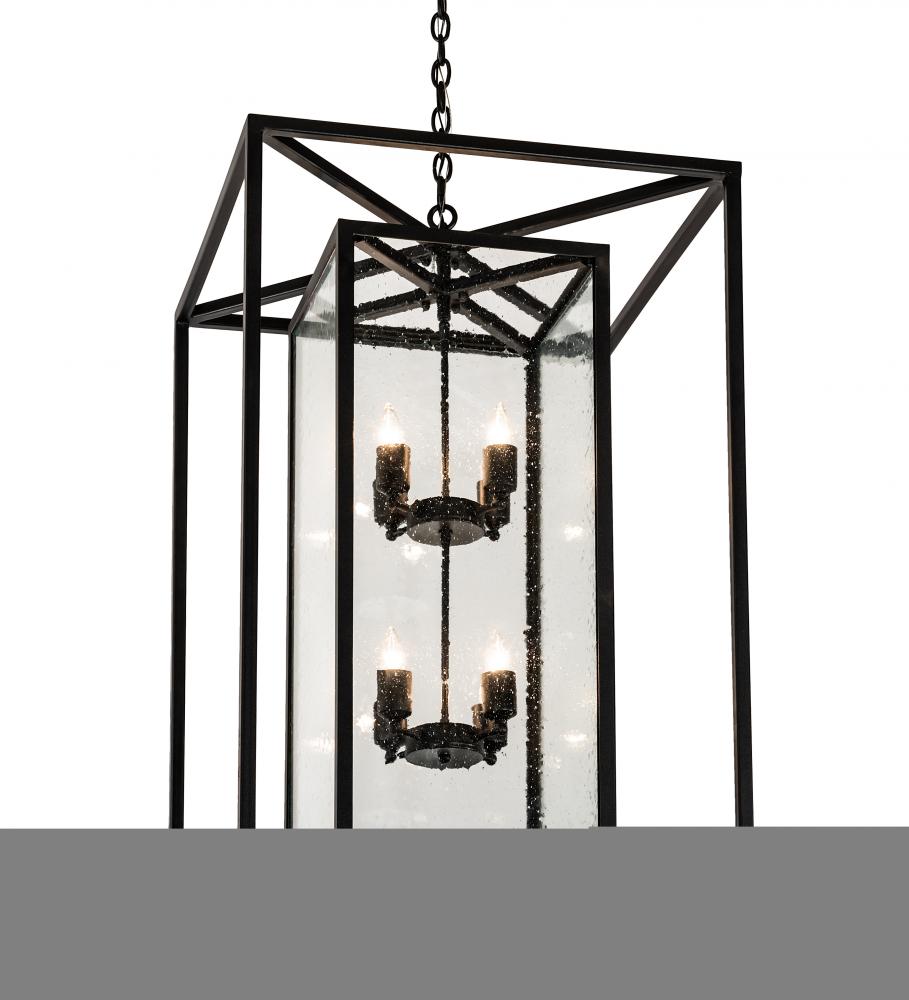 25&#34; Square Kitzi Box Pendant