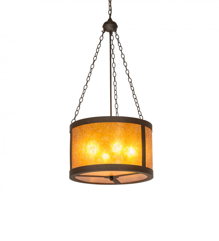 22&#34; Wide Smythe Craftsman Inverted Pendant