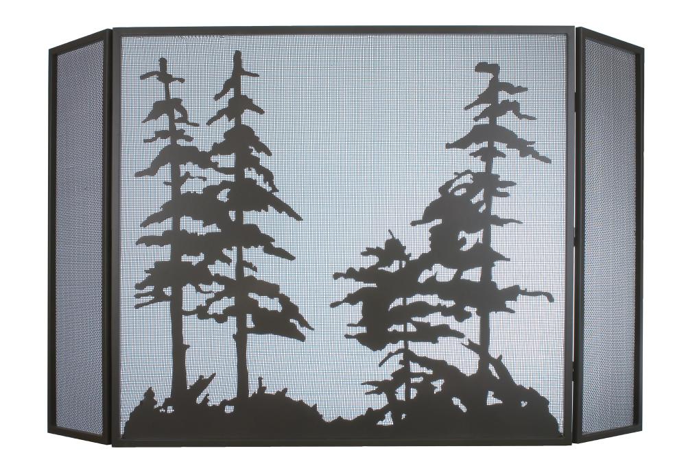 68&#34; Wide X 39&#34; High Tall Pines Fireplace Screen