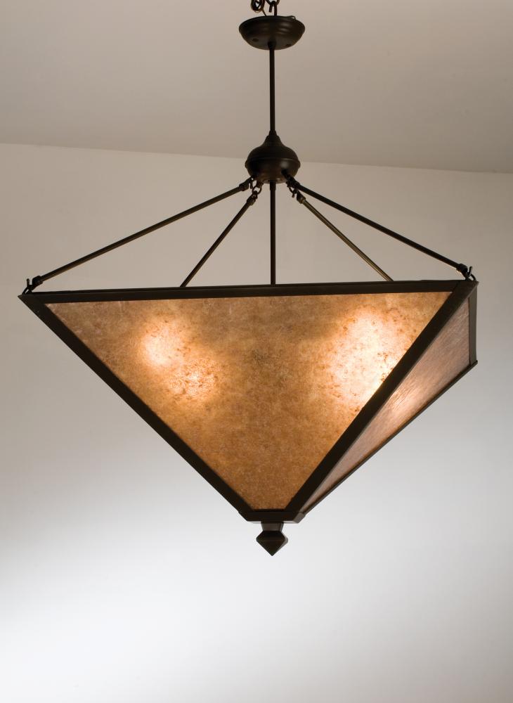 30&#34;Sq Mission Prime Inverted Pendant
