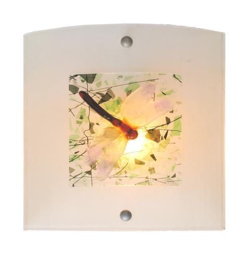 11&#34;W Metro Fusion Il Drago Wall Sconce