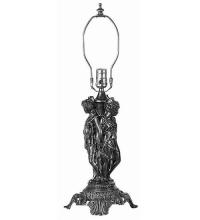 Meyda White 10260 - 15&#34;H 3 Graces Table Base