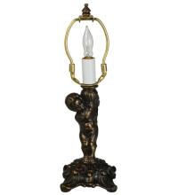 Meyda White 10655 - 7&#34;H Cherub Table Base