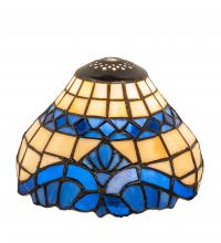 Meyda White 11153 - 7&#34; Wide Baroque Shade