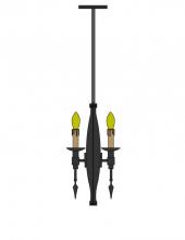 Meyda White 111645 - 6&#34;W Warwick 2 LT Mini Pendant