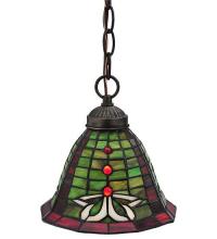 Meyda White 114281 - 8&#34;W Dublin Mini Pendant
