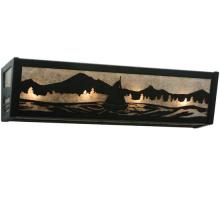 Meyda White 114616 - 24&#34;W Sailboat Mountain View Vanity Light