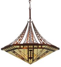 Meyda White 115997 - 29&#34; Wide Sonoma Inverted Pendant