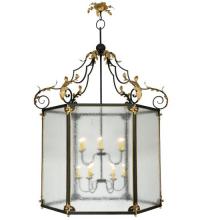 Meyda White 116362 - 60&#34;W Ganser Lantern Pendant