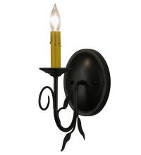 Meyda White 116989 - 5&#34;W Bordeaux Wall Sconce