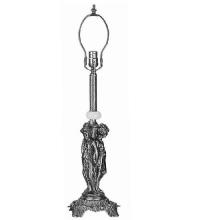 Meyda White 11707 - 20&#34;H 3 GRACES TABLE BASE