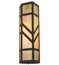Meyda White 117912 - 7&#34;W Santa Fe Wall Sconce