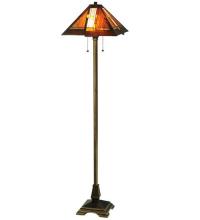 Meyda White 118710 - 61&#34;H Montana Mission Floor Lamp