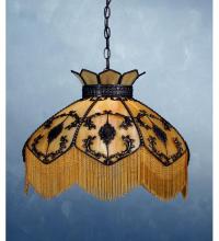 Meyda White 11937 - 21&#34;W Isabella Shade