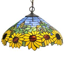 Meyda White 119560 - 16&#34; Wide Wild Sunflower Pendant