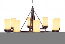 Meyda White 120266 - 36&#34; Wide Parker 8 Light Chandelier