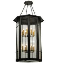 Meyda White 120511 - 38&#34; Wide West Albany 16 Light Pendant