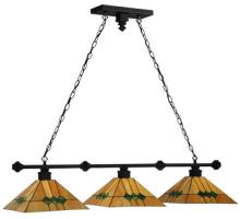 Meyda White 123291 - 42&#34;L Martini Mission 3 LT Island Pendant