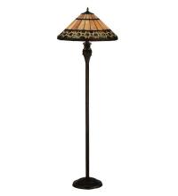 Meyda White 125113 - 61&#34;H Ilona Floor Lamp