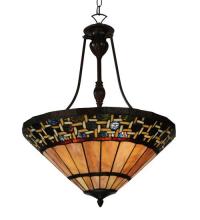 Meyda White 125115 - 20&#34;W Ilona Inverted Pendant
