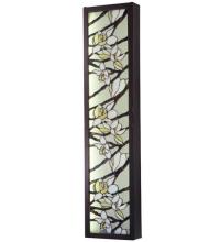 Meyda White 126849 - 10.25&#34;W Magnolia LED Wall Sconce
