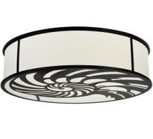 Meyda White 127487 - 60&#34;W Nautilus Flushmount
