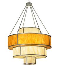 Meyda White 127927 - 44&#34;W Jayne 4 Tier Pendant