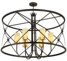 Meyda White 128923 - 48.25&#34;W Penelope 6 LT Pendant