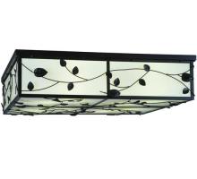 Meyda White 129028 - 36&#34;Sq Ivy Flushmount