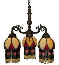 Meyda White 129597 - 20&#34;W Isabella 3 Arm Chandelier