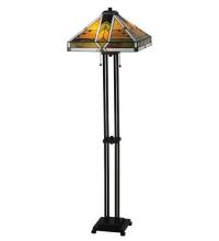 Meyda White 130751 - 56&#34;H Abilene Floor Lamp