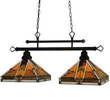 Meyda White 130752 - 35&#34;L Abilene 2 LT Island Pendant