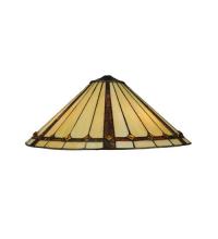 Meyda White 133548 - 20&#34; Wide Belvidere Shade