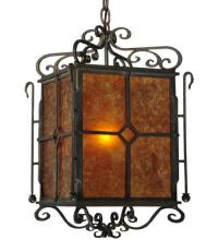 Meyda White 134179 - 12&#34; Square Standford Pendant