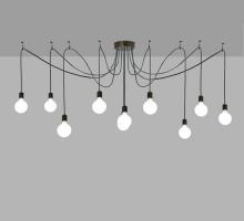 Meyda White 136207 - 120&#34;W Castiliolite 10 LT Pendant