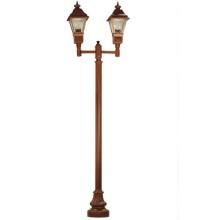 Meyda White 136361 - 46&#34; Long Carefree 2 Lantern Outdoor Street Lamp