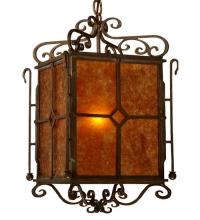 Meyda White 136517 - 12&#34;Sq Standford Pendant