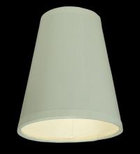 Meyda White 137120 - 4&#34;W X 4.75&#34;H Parchment White Shade
